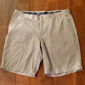 Ben Hogan Men's Khaki Golf Shorts - Size 42